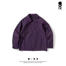 9IX男装/23AW户外Teflon三防教练夹克多袋冲锋衣男外套GA-351防风