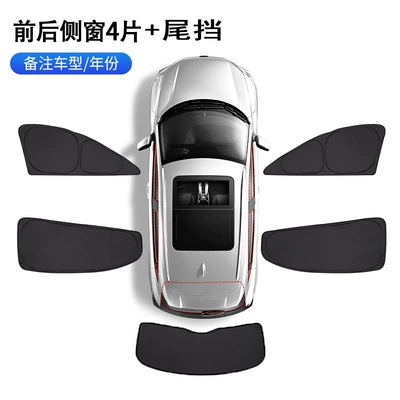 Sunshade Curtain, Car curtains - four-side-doors-tailgate-remark-model-year-geely-star-wish-24