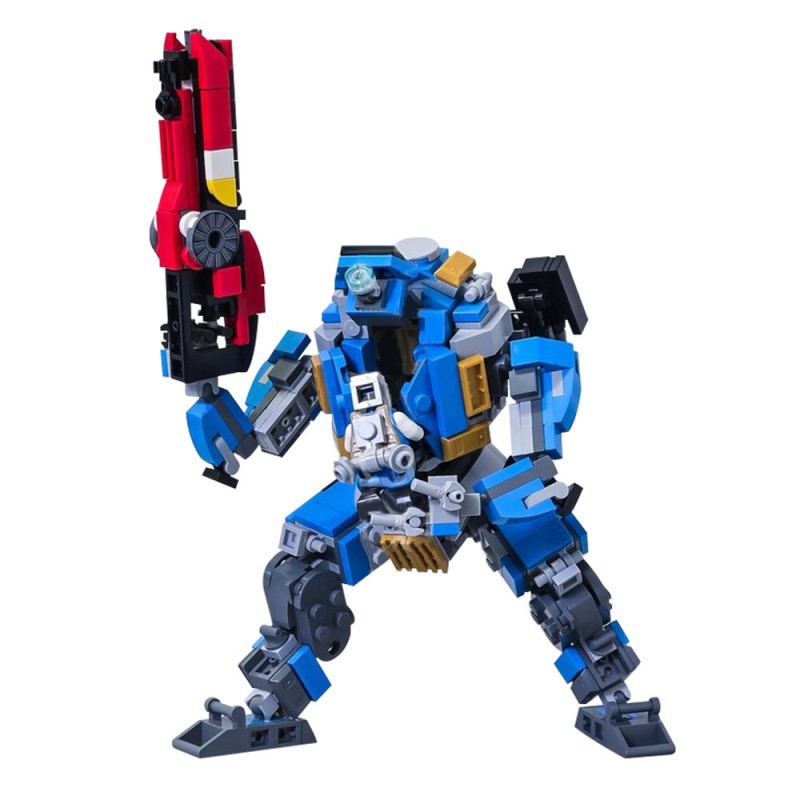现货1280号A1780泰坦陨落2-原型泰坦机甲moc-200732儿童拼搭积木
