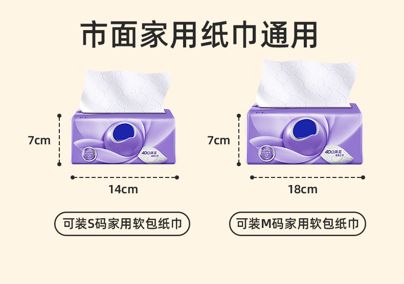 Car-Mounted Tissue Box, Cute Cartoon Style, Female Car Seat Tissue Hanging Bag, Tissue Box for Car Rear Seat