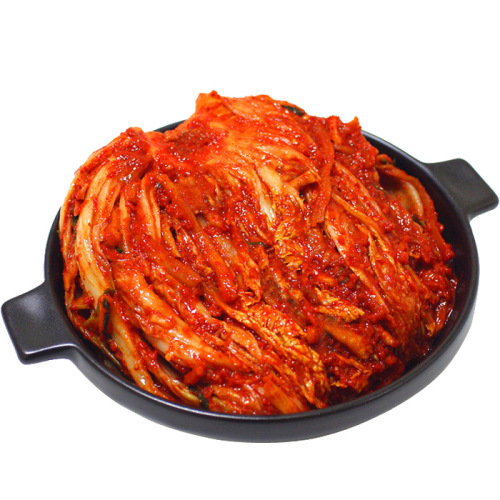 Spicy Korean-style Kimchi, Salted Pickles, Korean-Style Fermented Cabbage, Rice-Enhancing Appetizer, Sliced Pickled Vegetables, 500g Pack