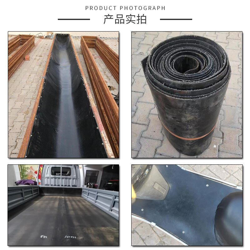 Truck Compartment Rubber Mat, Rubber Pad for Wuling Rongguang New Car 1.5/ 1.8m Cargo Box, Wear-Resistant Rubber for Van