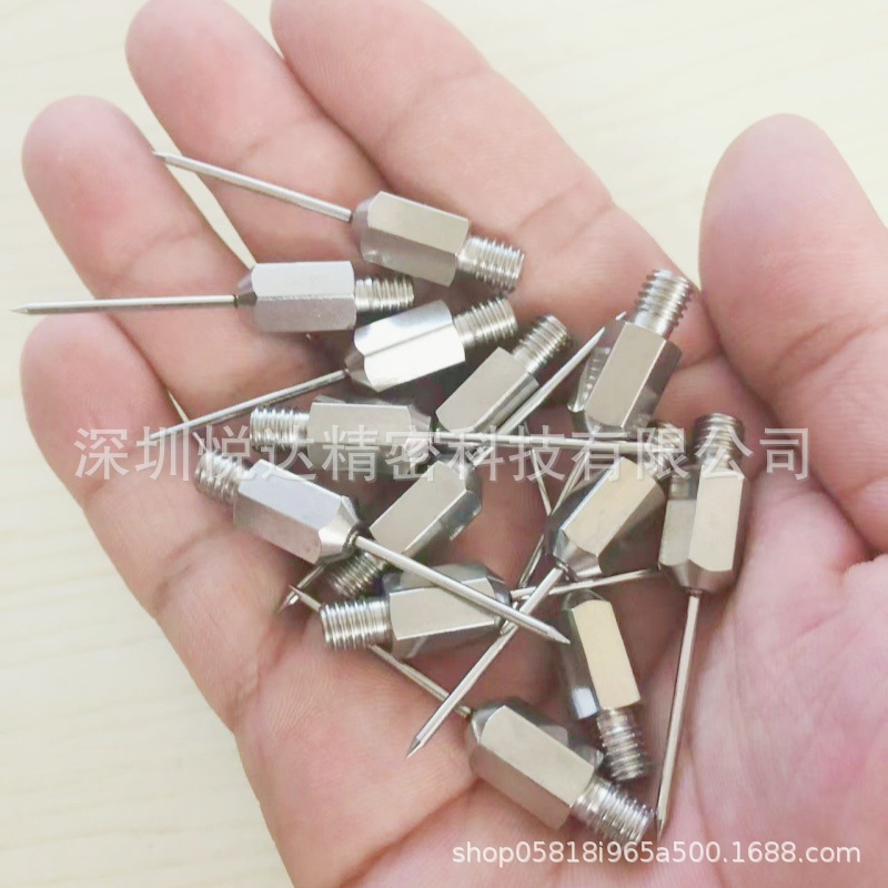 304 316L不锈钢毛细 不锈钢针管 打孔 封口 攻牙