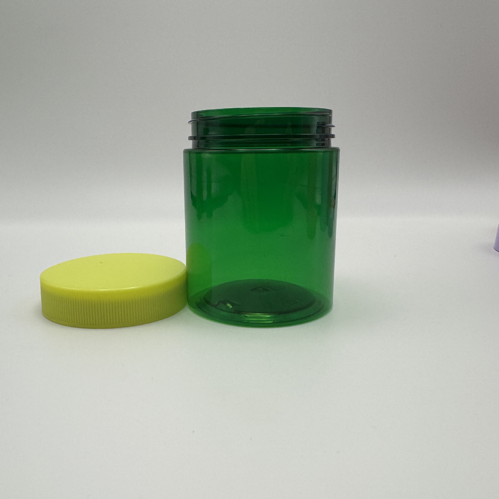 캡슐병 반투명 녹색 180ml