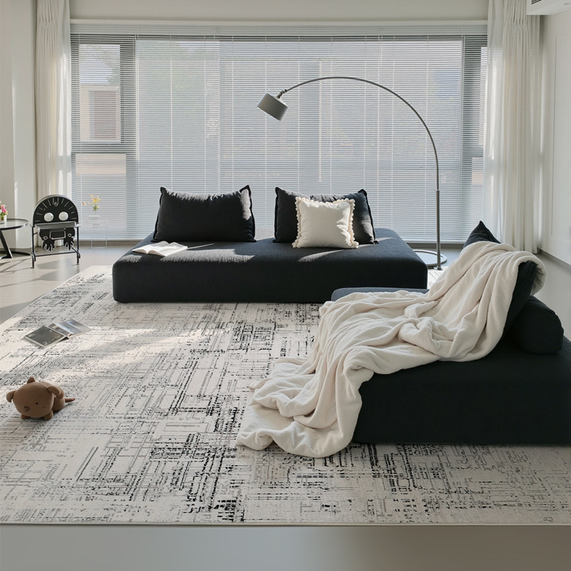 Alfombra medieval francesa sala de estar retro sin lavado limpiable antiincrustación lujosa sensación de alto nivel alfombra de cama personalizada