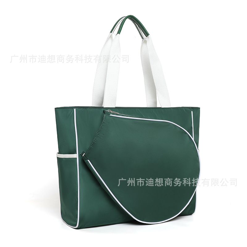 Bolsa de tenis de alto valor femenino de gran capacidad de almacenamiento bolsa de pelota al aire libre bolsa de bádminton de hombro único image 4