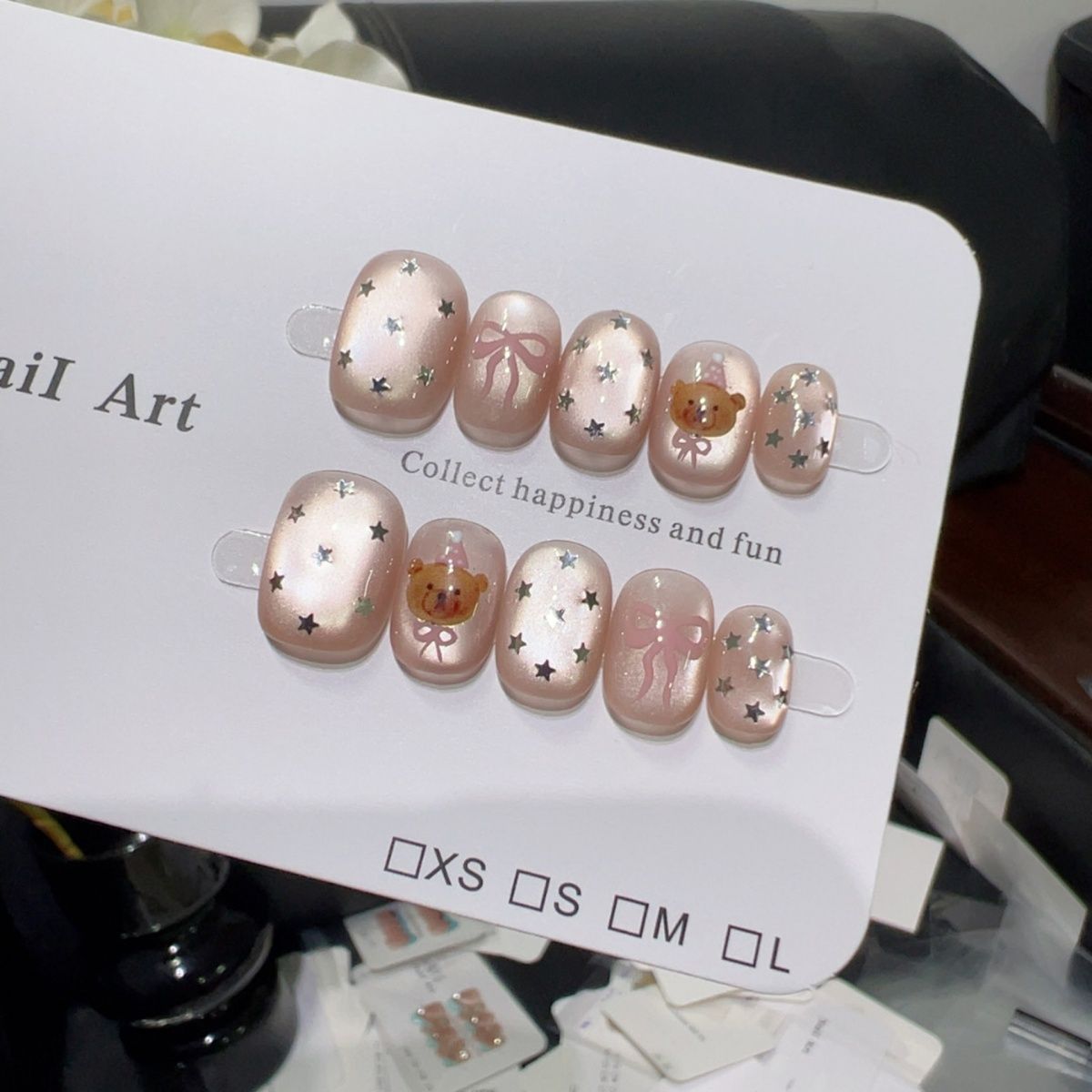 [Deep Sea Dreamland] Manicura de ojos de gato de primavera y otoño de uñas vestidas a mano