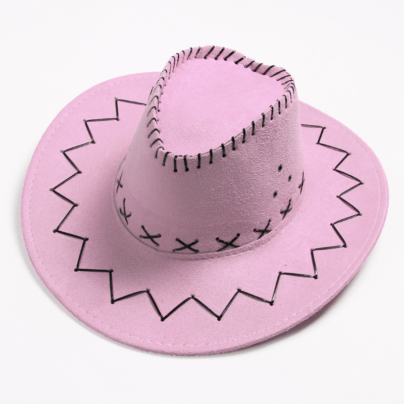 Adult model-cowboy hat shallow powder