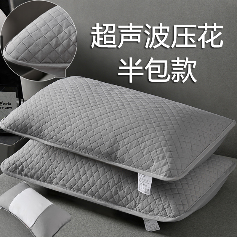 Ultrasonic embossed half-pack model 1 gray