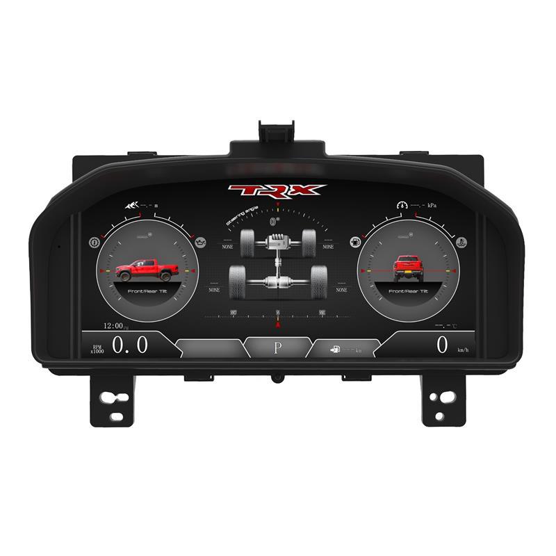 Dodge Ram Ram 1500/2500/3500 08-12 Models Dedicated Full Lcd Instrument Panel with Off-Road Incline Angle Display