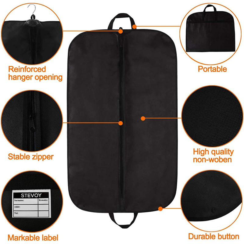 40 inch non-woven fabric suit dust cover