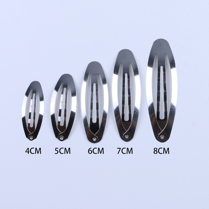 Thickened Hair Clip Drop Oval Breaking Clip Multi-size Square bb Clip DIY Headwear Hair Accessories Hairpin