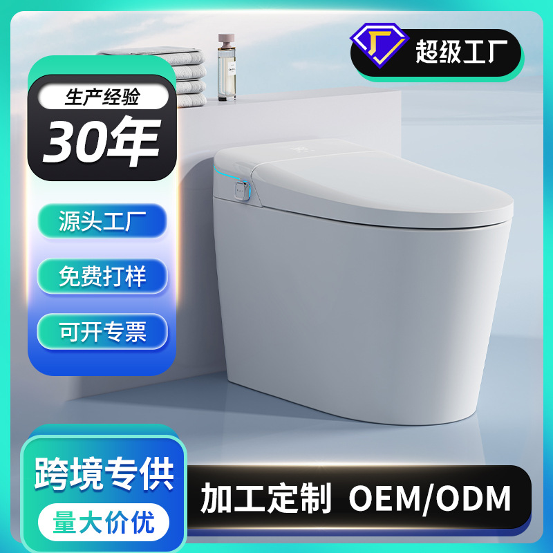 Source Factory Wholesale New Smart Toilet Hotel Engineering Smart Toilet Jet Siphon Multi-Function Toilet