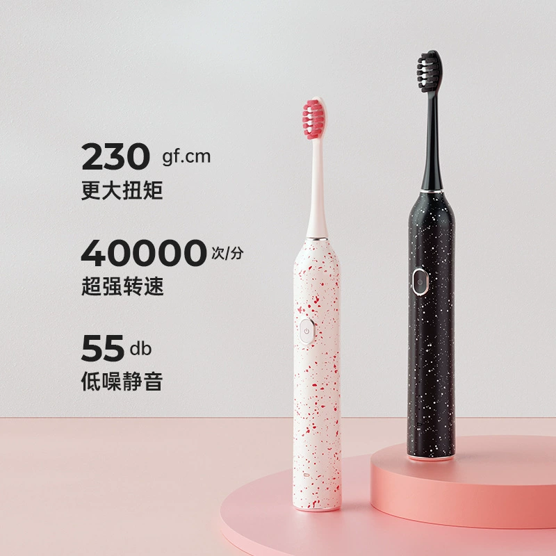 Toothbrush for adults for beloved, soft starry sky, waterproof gift box, set, new collection