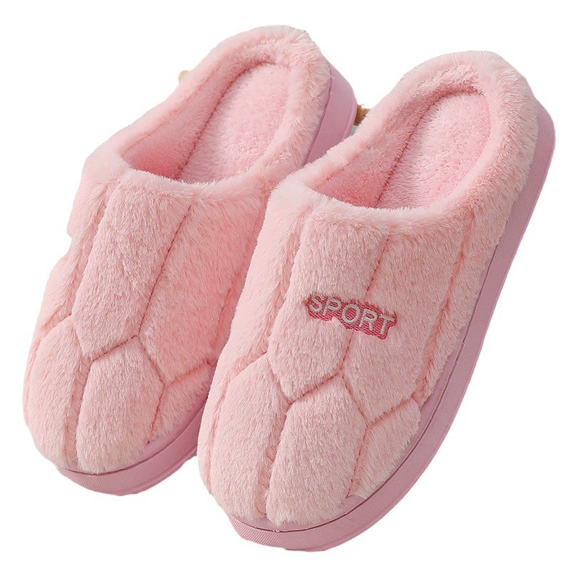Хлопковые Тапочки женские осенне-зимние домашние шерстяные тапочки теплые милые домашние тапочки для пары хлопковые тапочки нескользящая обувь для удержания оптом