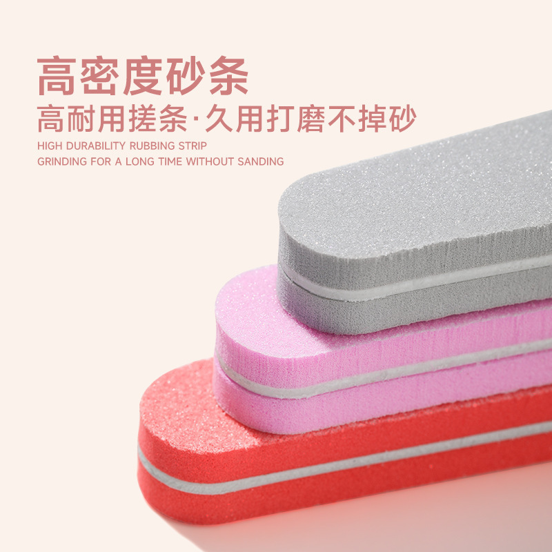 Herramientas de manicuría esponja de doble cara tira de fricción tira de pulido de uñas herramientas de reparación tira de pulido especial de manicuría