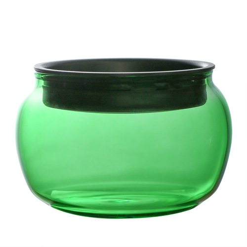 Japanese simple glass built water small tea dregs bucket water bowl tea art kung fu tea set tea ceremony accessories pot tea wash cup wash