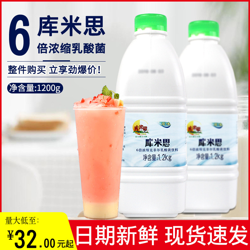 乳酸菌饮料6倍浓缩克菲尔乳酸菌饮料优格乳饮品配料益生菌