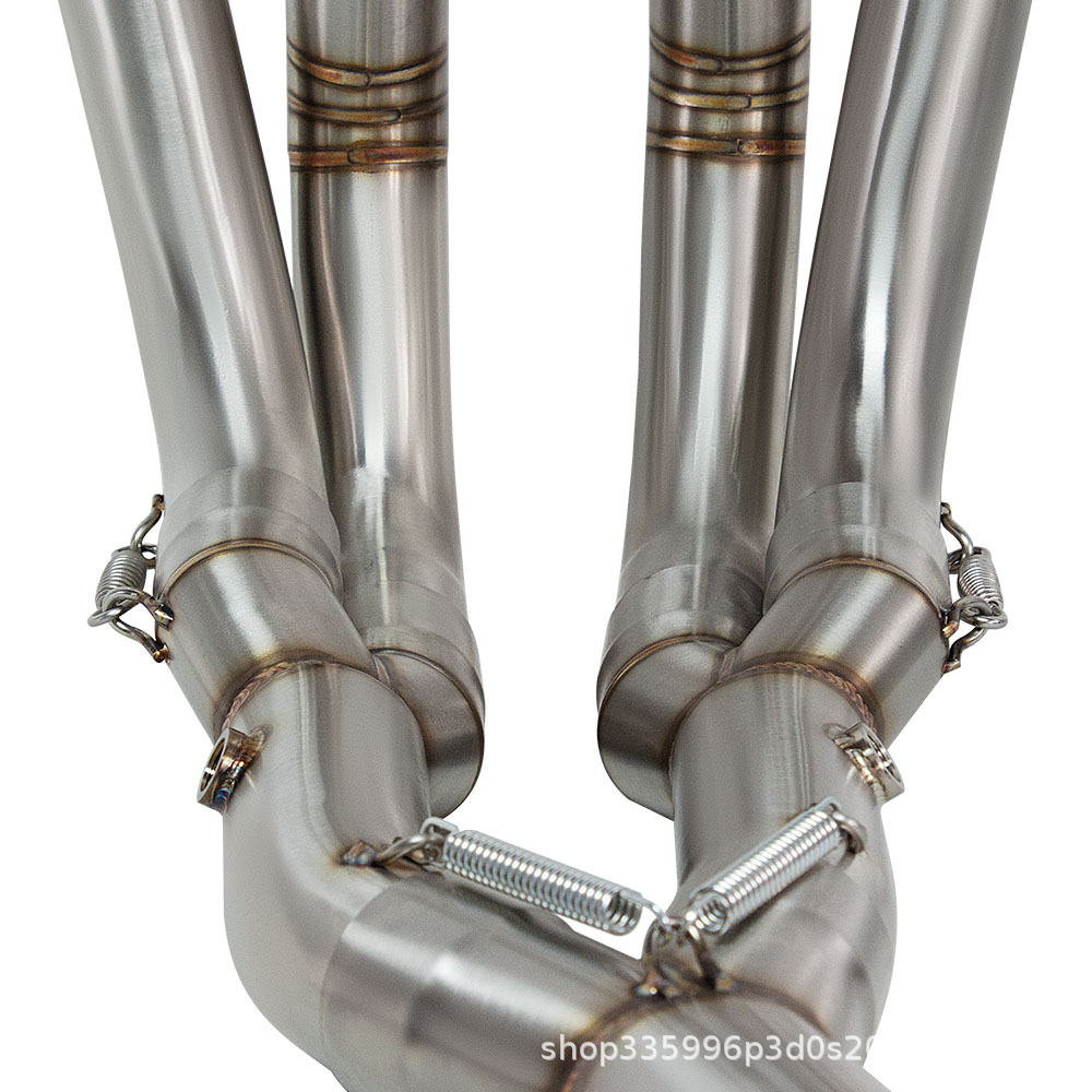 Suitable for Motorcycle Exhaust Pipe Modification S1000Rr 17-18 S1000R 18-19 Stainless Steel Front Section