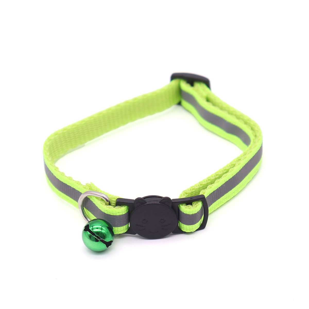 Collar para mascotas con campana, ajustable para gatos y perros pequeños
