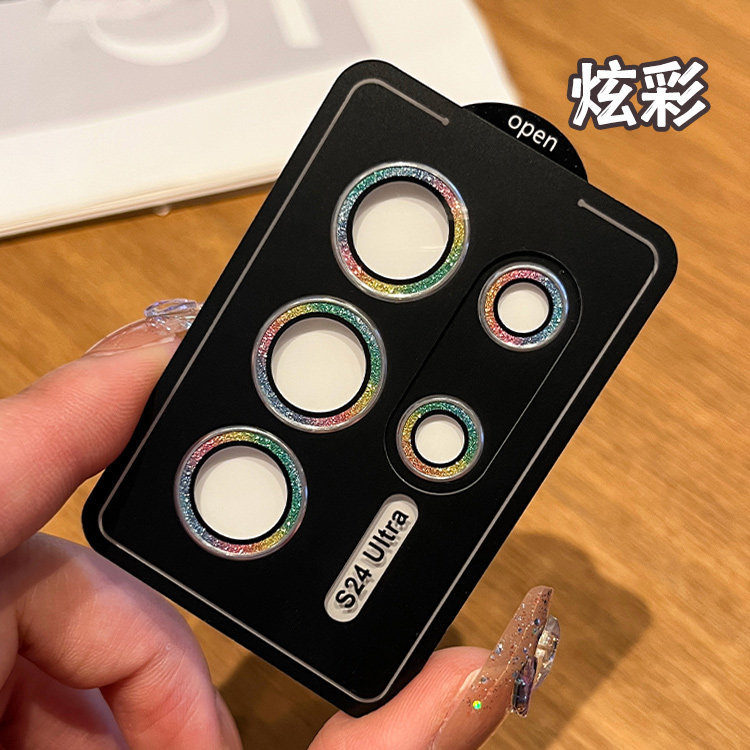 Vidrio templado de alta definición para una variedad de modelos de película de lente de polvo parpadeante de posicionamiento de película de cámara de color ojo de halcón