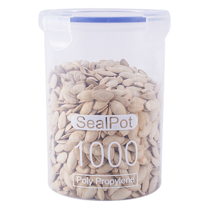 Caja de almacenamiento de alimentos gran tanque de almacenamiento de plástico tanque de almacenamiento de cocina tanque de almacenamiento de granos granos tanque de sellado