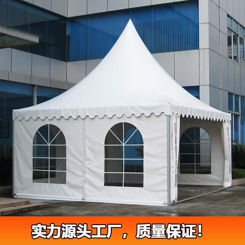 厂家外销3-10米尖顶帐篷户外活动广告展览欧式篷房pagoda tent