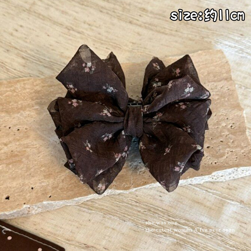 1# 커피 색상-바나나 클립 약 11cm