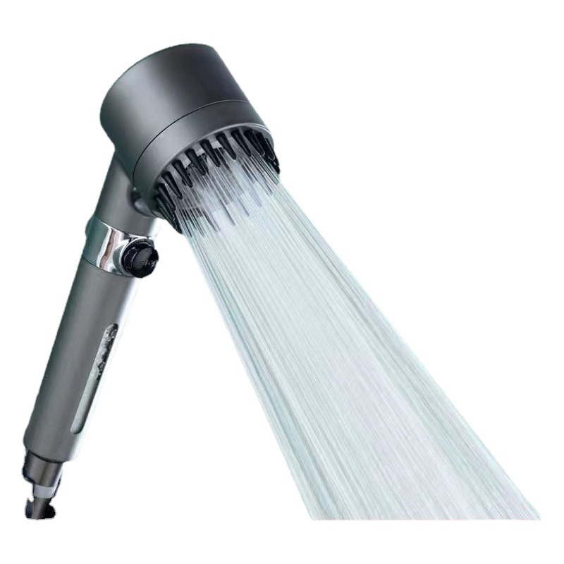 Usando spray fuerte presurizado boquilla de ducha hogar Filtro de baño cabeza de ducha traje de cabeza de Ducha
