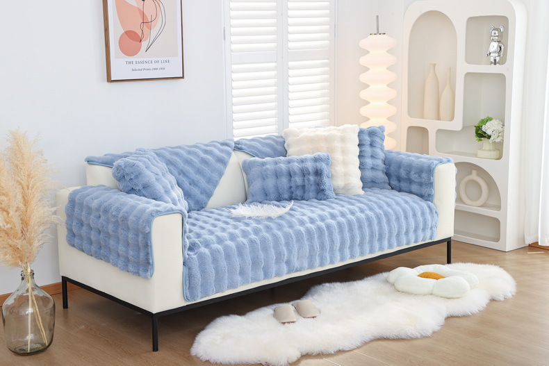 Title 10, Warme Sofa Bubble Plüsch Kissenbezug Kissen