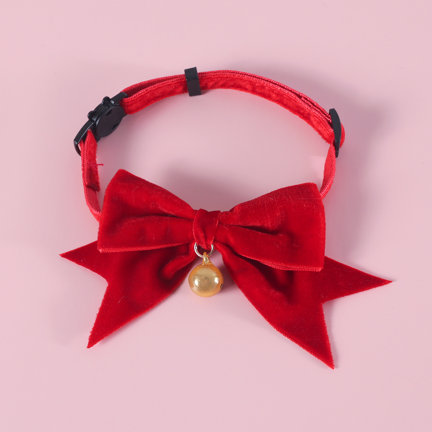 Navidad Año Nuevo gatos cachorros princesas cumpleaños corbata corbata anti-asfixia collar