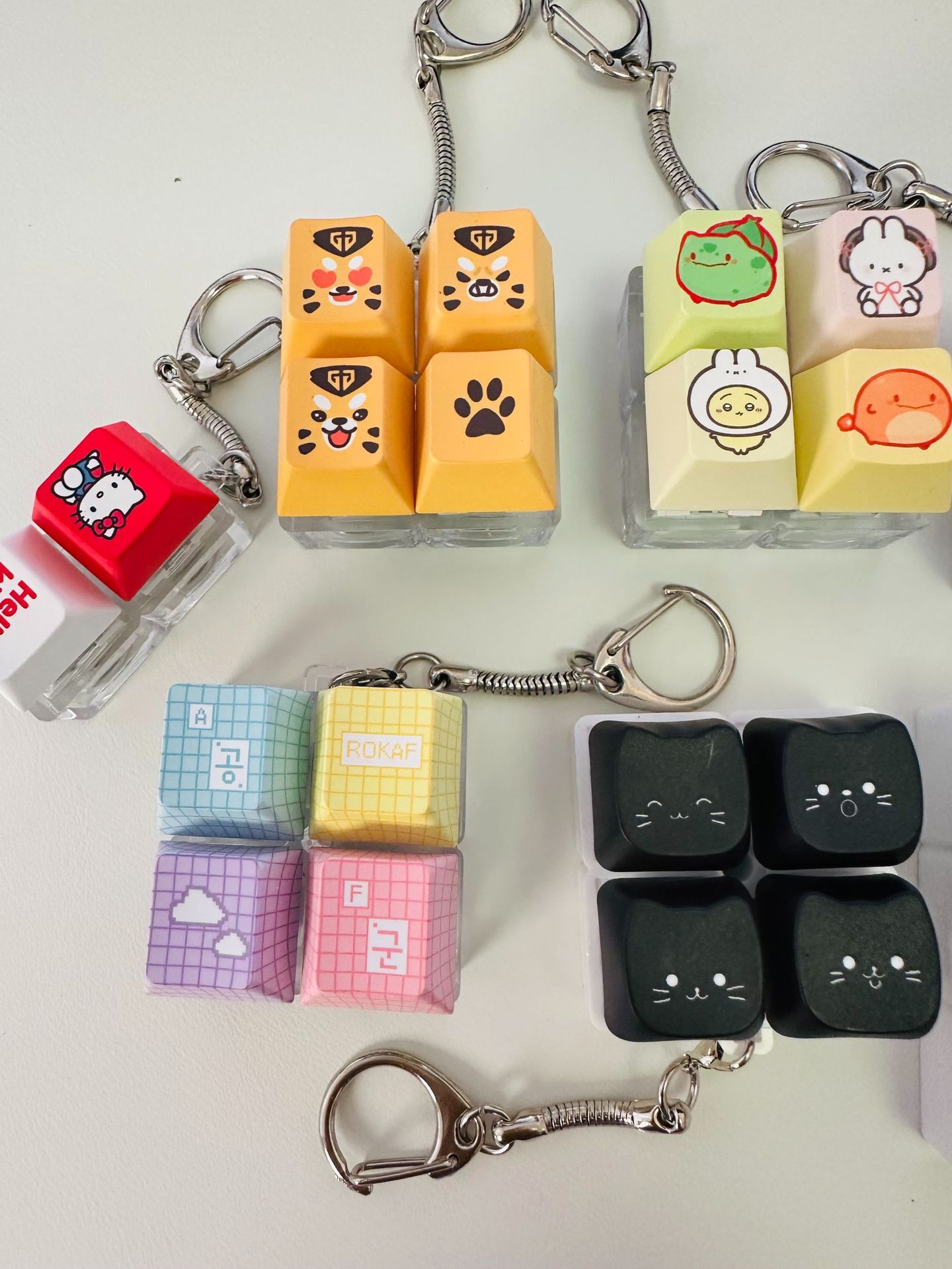 客制机械键盘按键MOA原厂OEM键帽定制印花透光雕刻PBT单个Keycaps