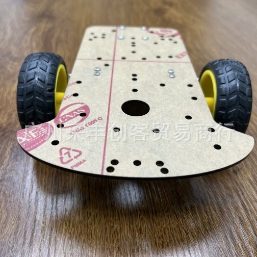 Умная тележка 2wd двухколесная интеллектуальная тележка шасси кодовый диск для измерения скорости/Bluetooth пульт дистанционного управления автомобильный аксессуар