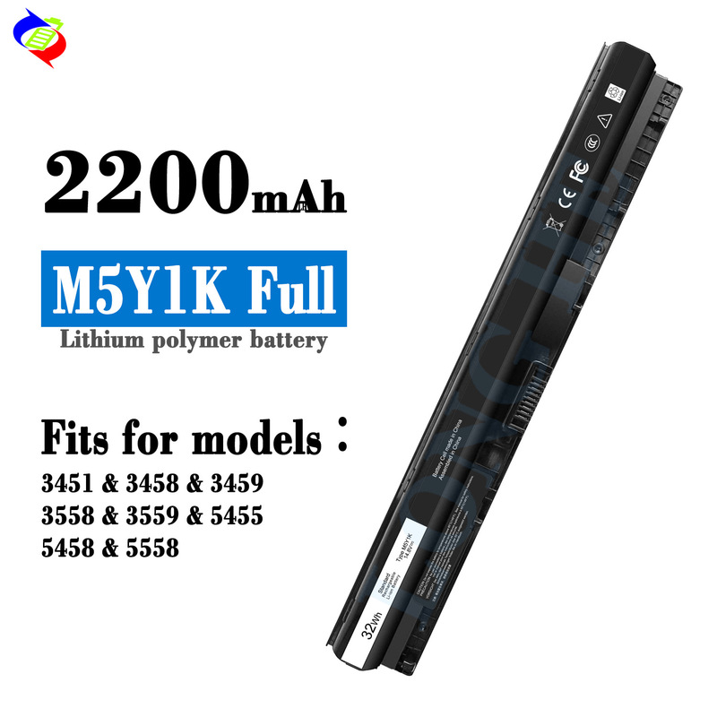 Suitable for Dell M5Y1K Full Laptop Battery 3451/3458/3459/3558/3559/5455