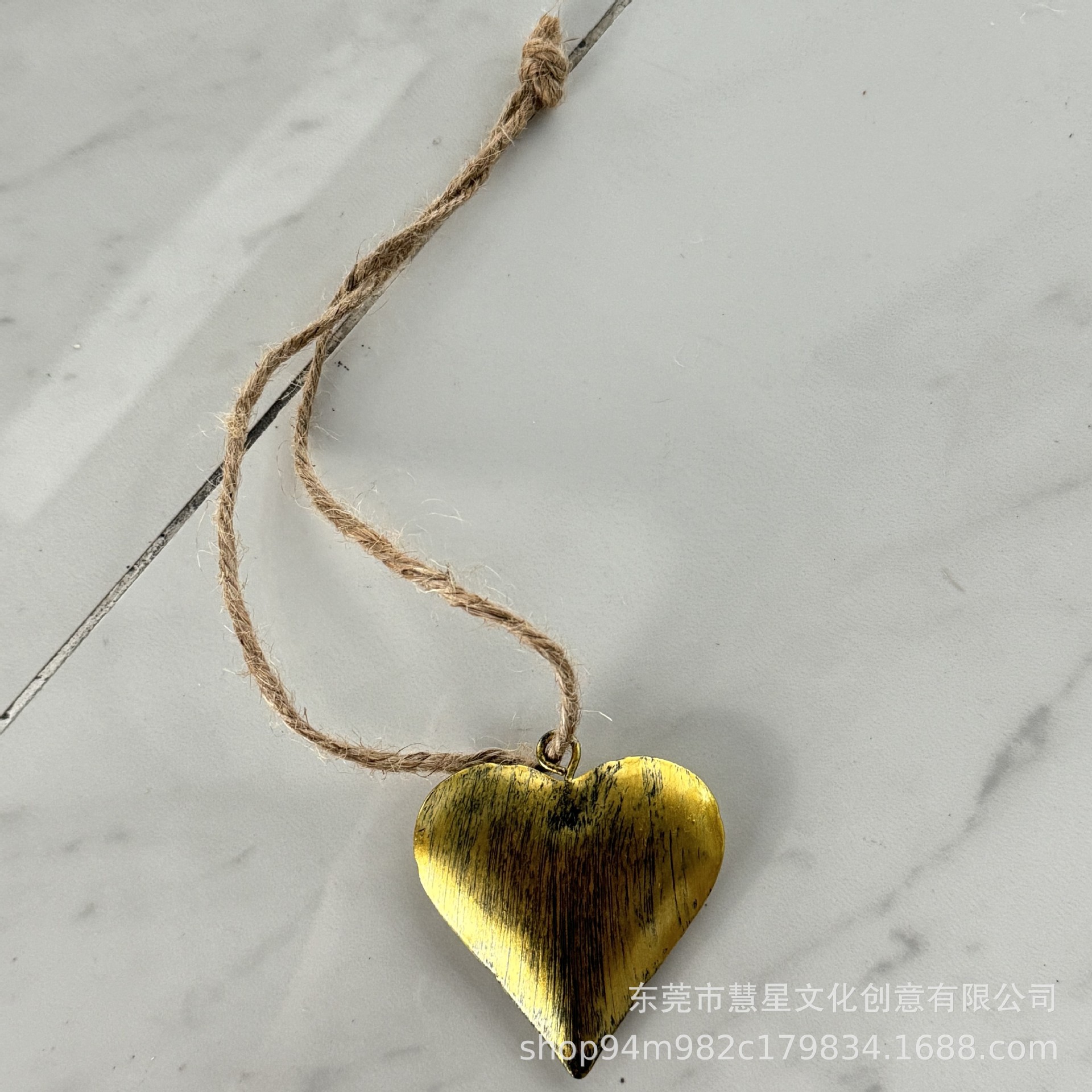 3D 메탈 하트형-소형 (6.8*6cm)