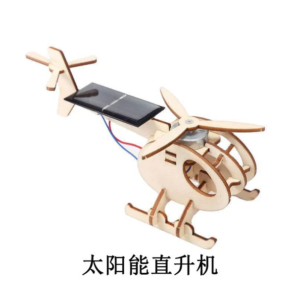 Helicopter solar-powered