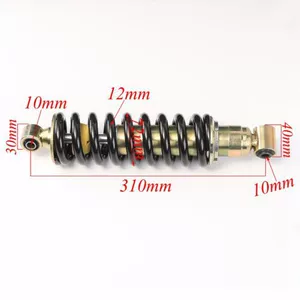 YOSS motosiklet GY200 ATV mərkəzi amortizatoru, qalın yaylı 310-12mm