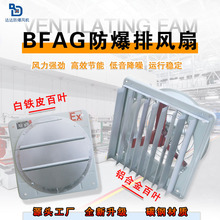BFAG铝合金百叶-300-400-500-600工业排风扇换气扇220V纯铜电机