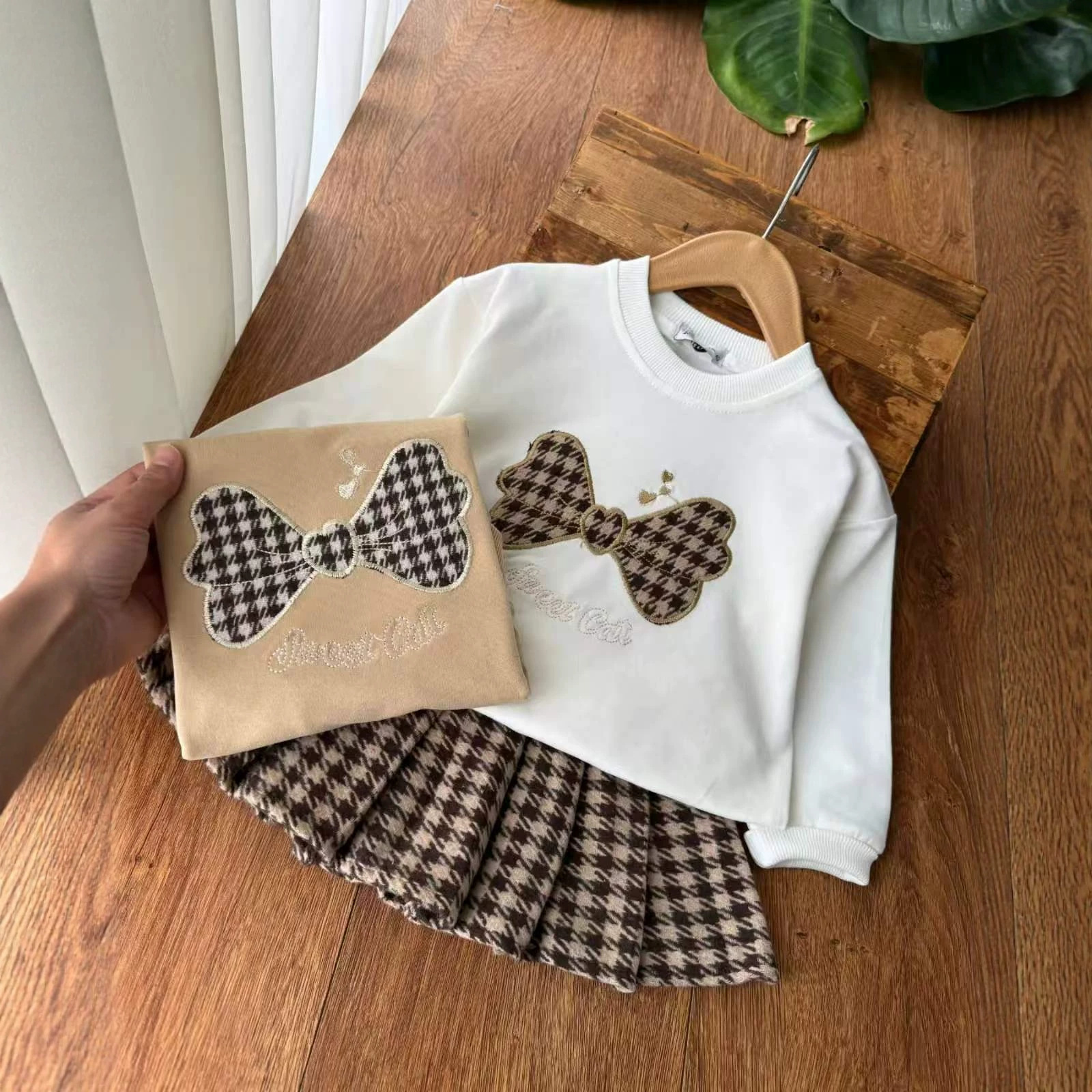 Children's clothing, dress, cargo skirt suit, cross-border children's clothing, skirt, short skirt set