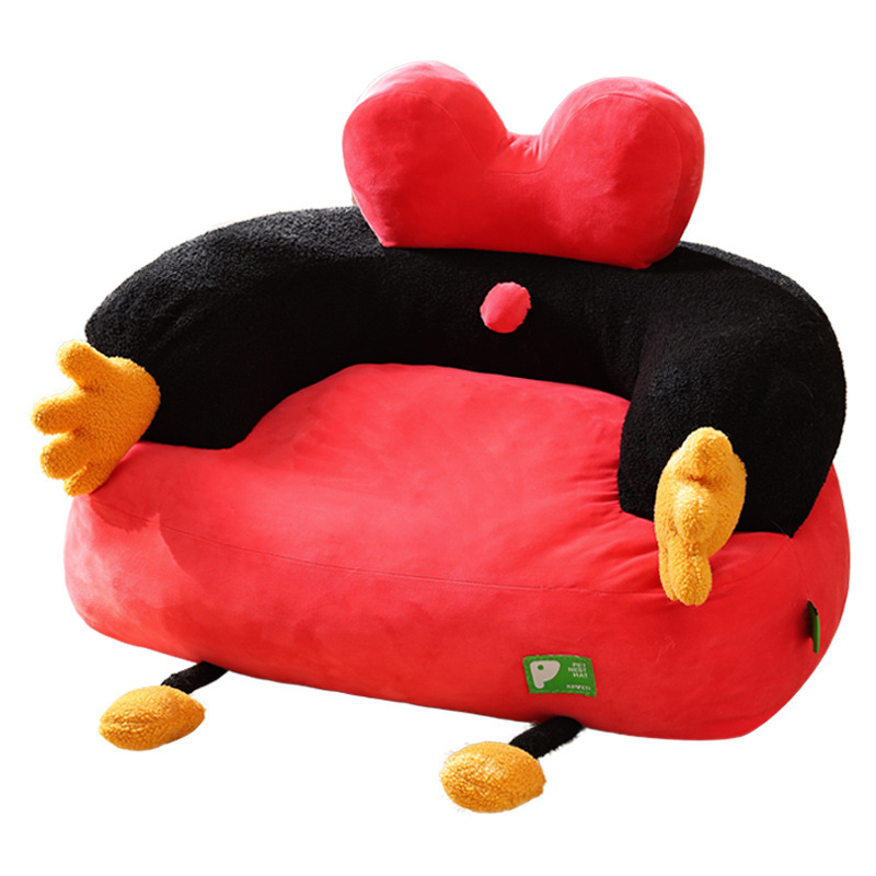 Lindo sofá de ratón de dibujos animados Four Seasons universal engrosamiento engrosamiento caseta para gatos caseta para perros lavable para mascotas suave al por mayor