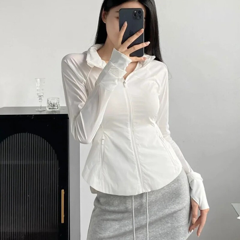 Lulu Original Goal Smasher Sun Protection Clothing Sports Jacket Outdoor Breathable Ice Silk Cooling Yoga Top Lulu Original Goal Smasher Sun Protection Clothing Sports Jacket Outdoor Breathable Ice Silk Cooling Yoga Top