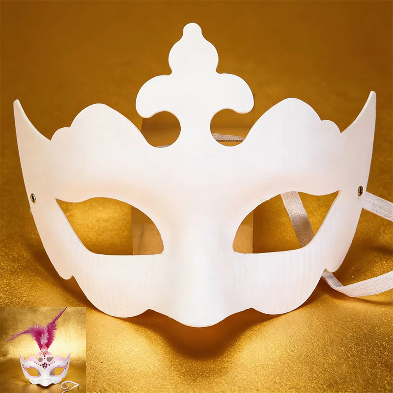 Crown Liuding model (rubber band nailed to the mask)