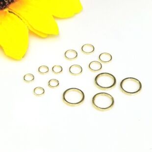 14K�~Ȧ����ɫ�]��Ȧ �ֹ�diy��β�AȦ �朶�������β�B�ӭh