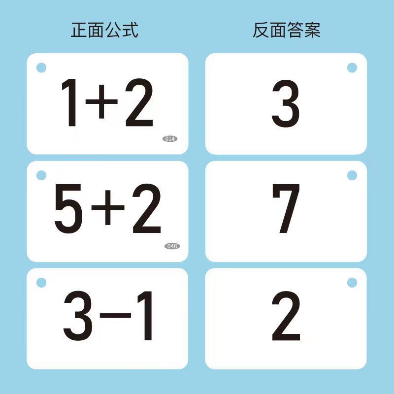20 within addition and subtraction oral calculation card question cards first grade digital learning tool 99 multiplication table multiplication and division 