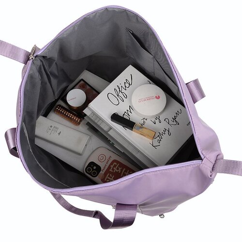 Short-distance portable travel storage bag, women's dry and wet separation swimming bag, yoga fitness bag, shoulder duffel bag, airplane bag