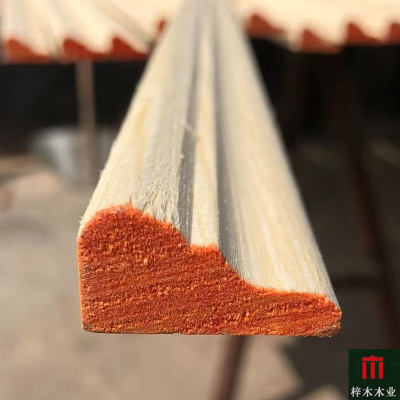 Línea de madera sólida línea de decoración línea de borde línea de marco línea de fondo chino línea de decoración de pared línea de muebles gabinete línea de borde