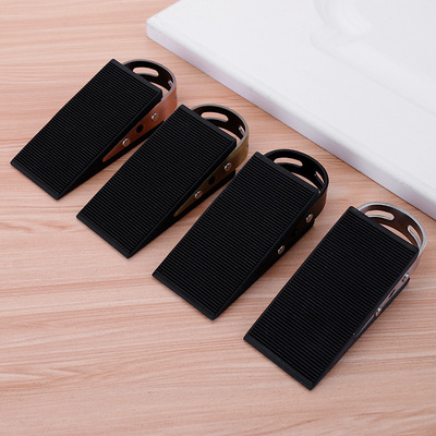 门塞 硅胶木门防撞限位器安全移动玻璃门门阻304不锈钢门挡免打孔