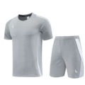AD06 Gray Shorts Set