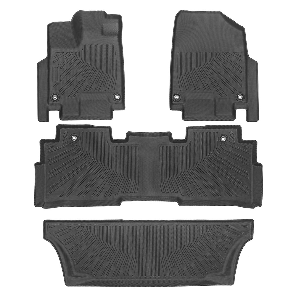 Aplicable a Honda Odyssey 2018 - 2025 TPE Foot Pads 3D All Weather Material Backpack Pad