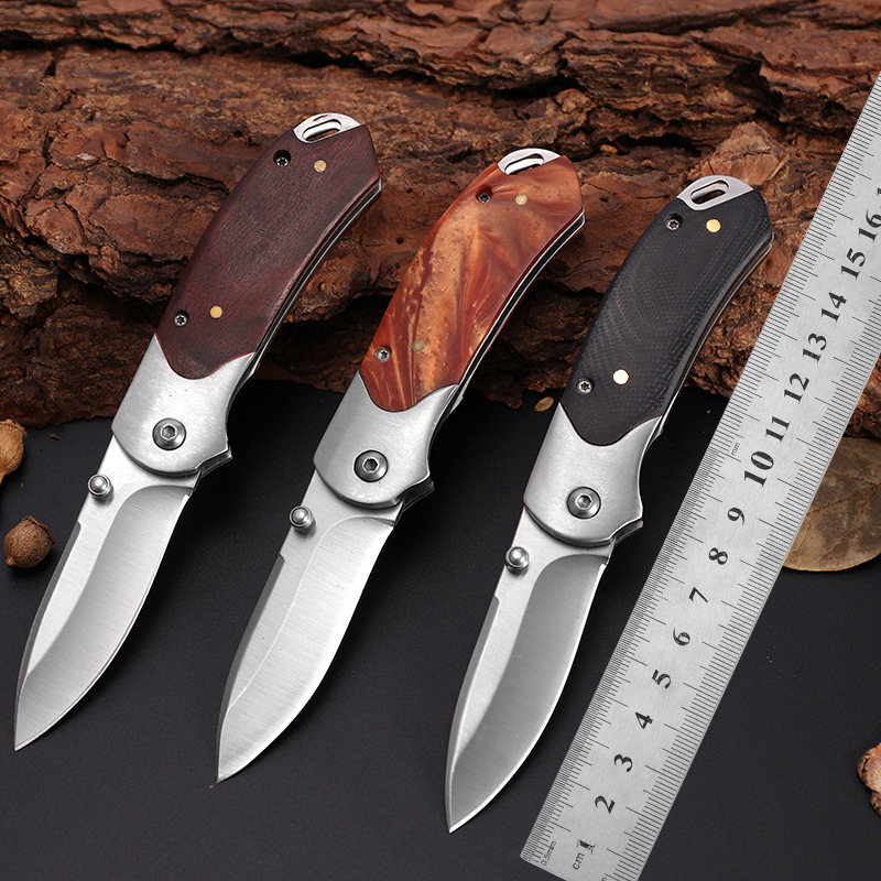 不锈钢小折刀 丛林刃 野营求生多功能小折刀户外刀具 厂家供应